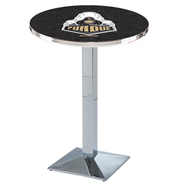 42" Chrome Purdue Pub Table